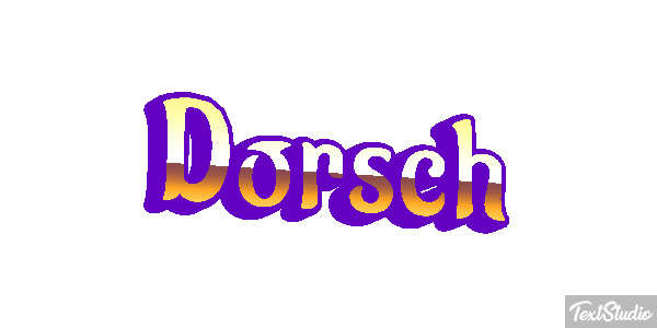 Dorsch Текстовый эффект