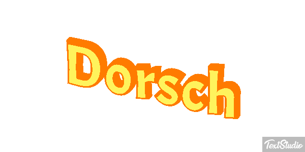 Dorsch Текстовый эффект