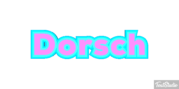 Dorsch Текстовый эффект