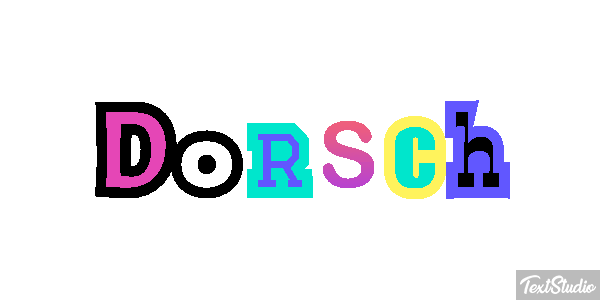 Dorsch Текстовый эффект