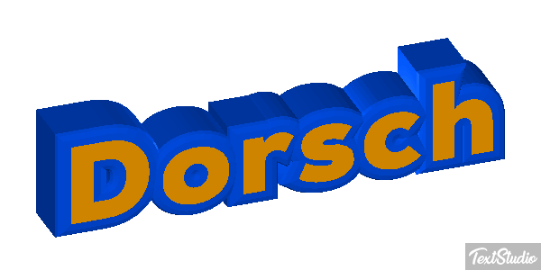 Dorsch Текстовый эффект