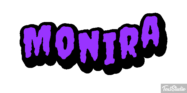 Monira Текстовый эффект