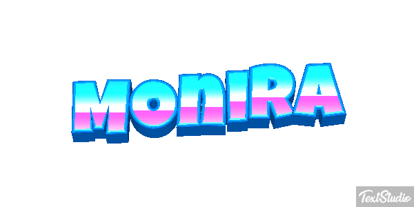 Monira Текстовый эффект