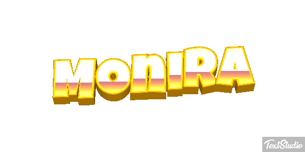 Monira Текстовый эффект