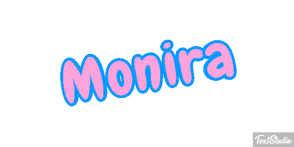 Monira Текстовый эффект