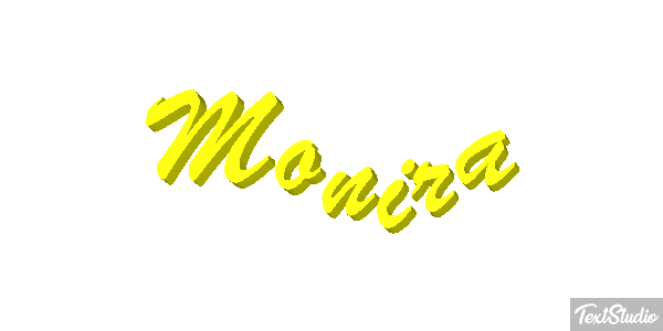 Monira Текстовый эффект