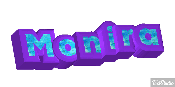 Monira Текстовый эффект