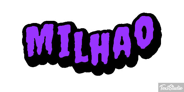 Milhão Effet de texte