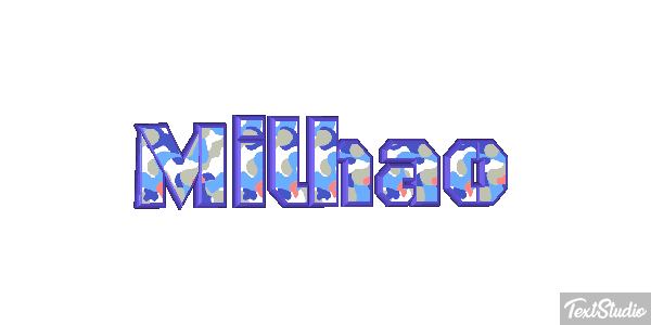 Milhão Effet de texte