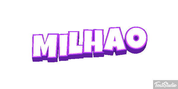 Milhão Effet de texte