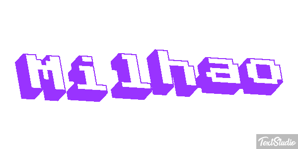 Milhão Effet de texte