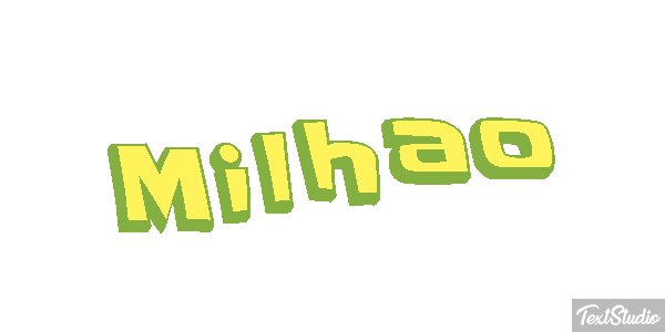 Milhão Effet de texte