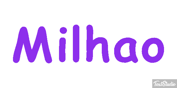 Milhão Effet de texte