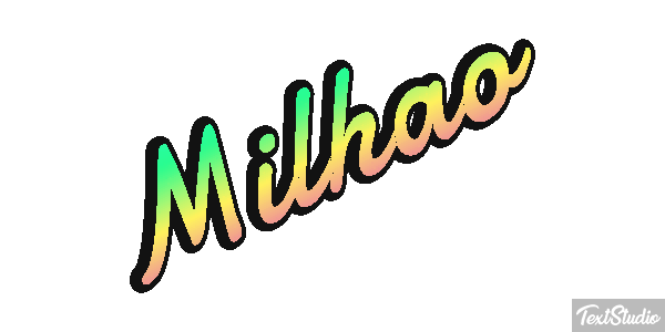 Milhão Effet de texte
