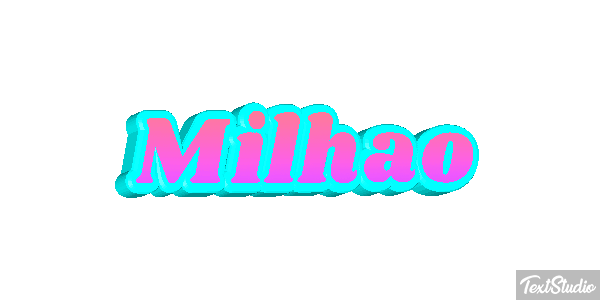 Milhão Effet de texte