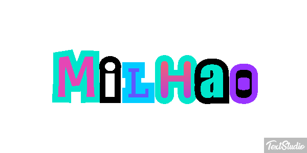 Milhão Effet de texte