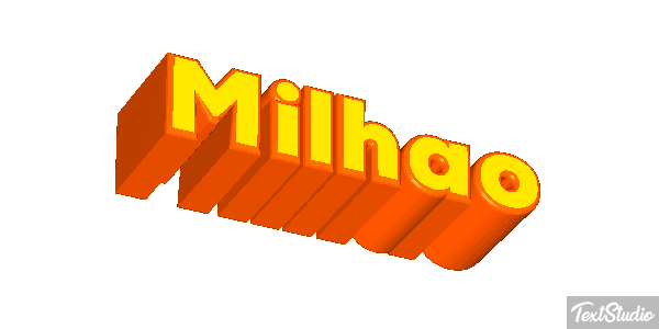 Milhão Effet de texte