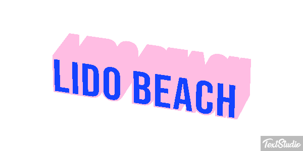 Lido Beach Efekt tekstowy