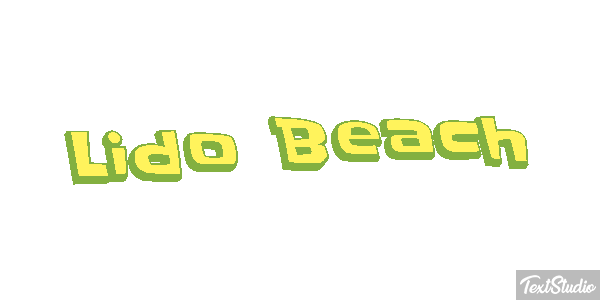 Lido Beach Efekt tekstowy