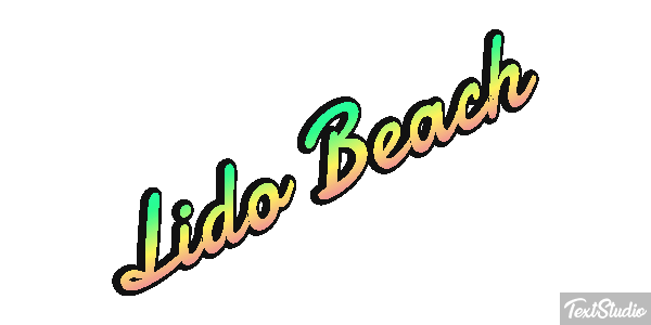 Lido Beach Efekt tekstowy