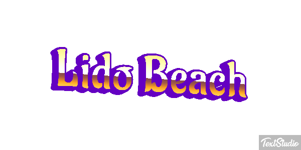 Lido Beach Efekt tekstowy