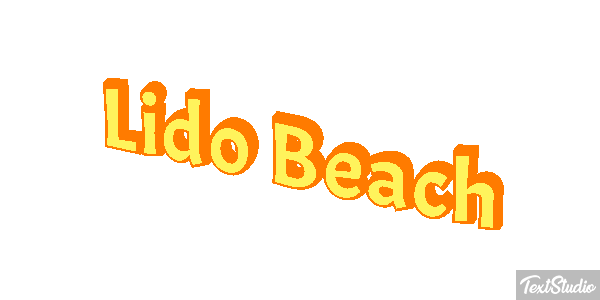 Lido Beach Efekt tekstowy