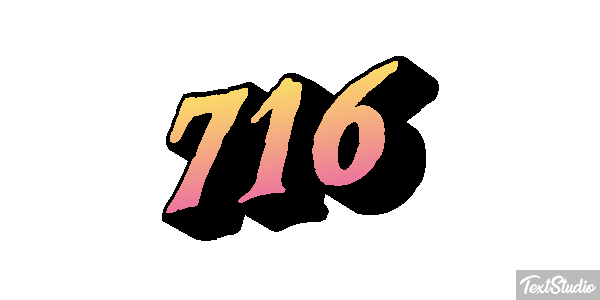 716 Текстовый эффект