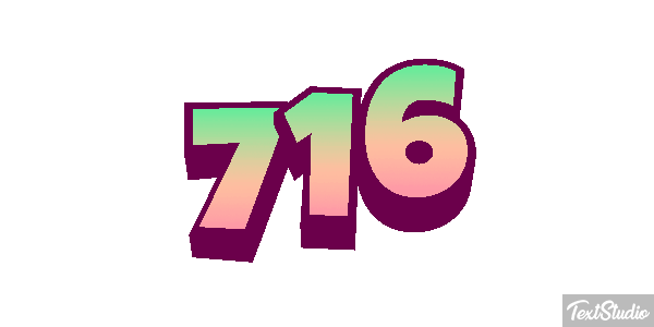 716 Текстовый эффект