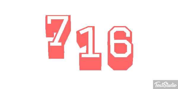 716 Текстовый эффект