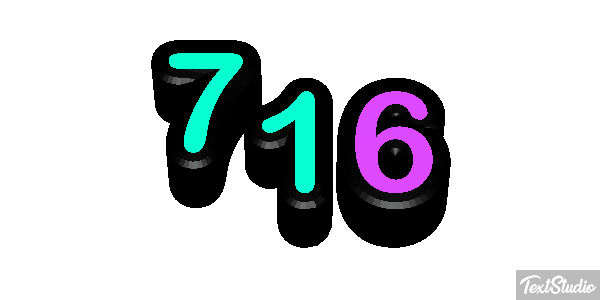 716 Текстовый эффект