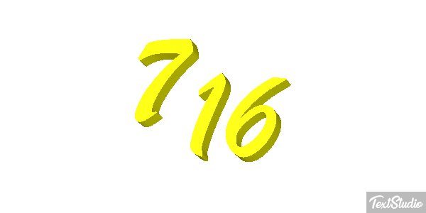 716 Текстовый эффект
