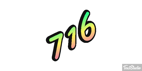 716 Текстовый эффект