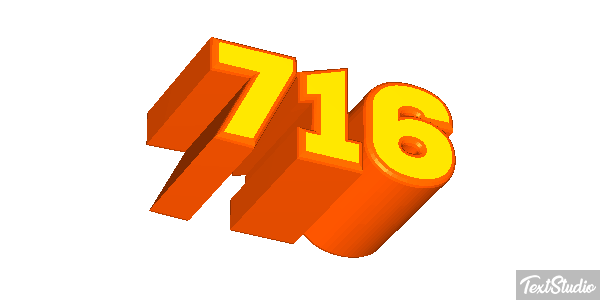 716 Текстовый эффект