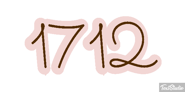 1712 Texteffekt
