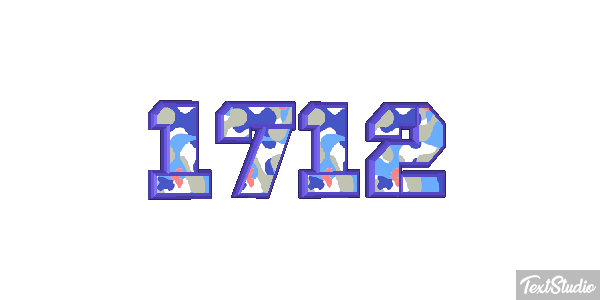 1712 Texteffekt