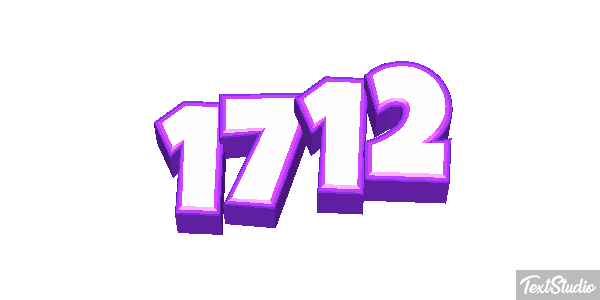 1712 Texteffekt