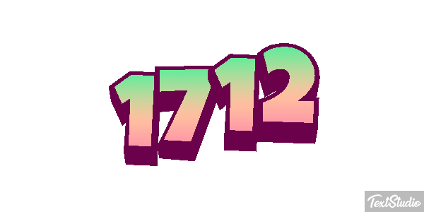 1712 Texteffekt