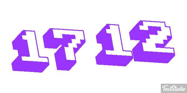 1712 Texteffekt