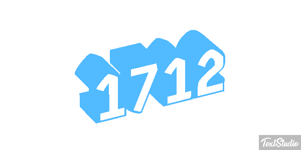 1712 Texteffekt