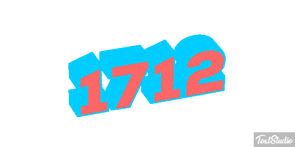1712 Texteffekt