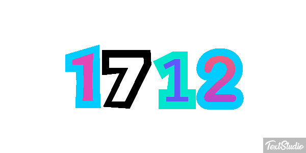 1712 Texteffekt