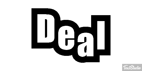 Deal Text effect