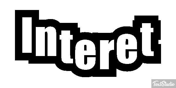Intérêt Effet de texte