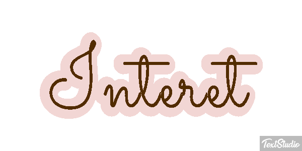 Intérêt Effet de texte