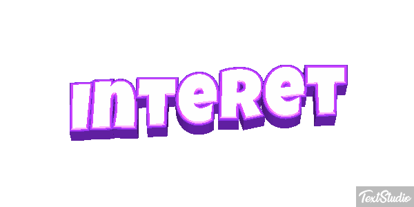 Intérêt Effet de texte