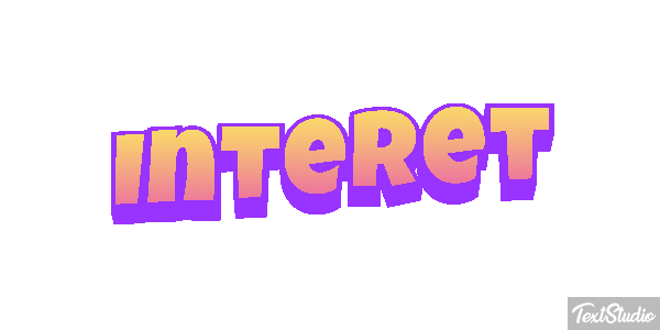 Intérêt Effet de texte