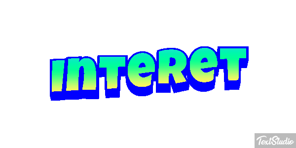 Intérêt Effet de texte