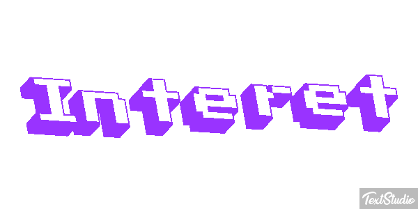 Intérêt Effet de texte