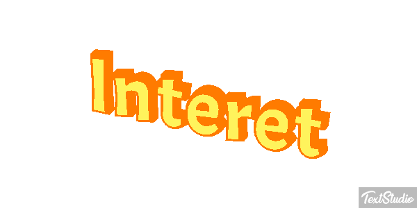 Intérêt Effet de texte