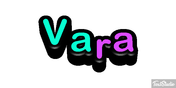 Vara Текстовый эффект
